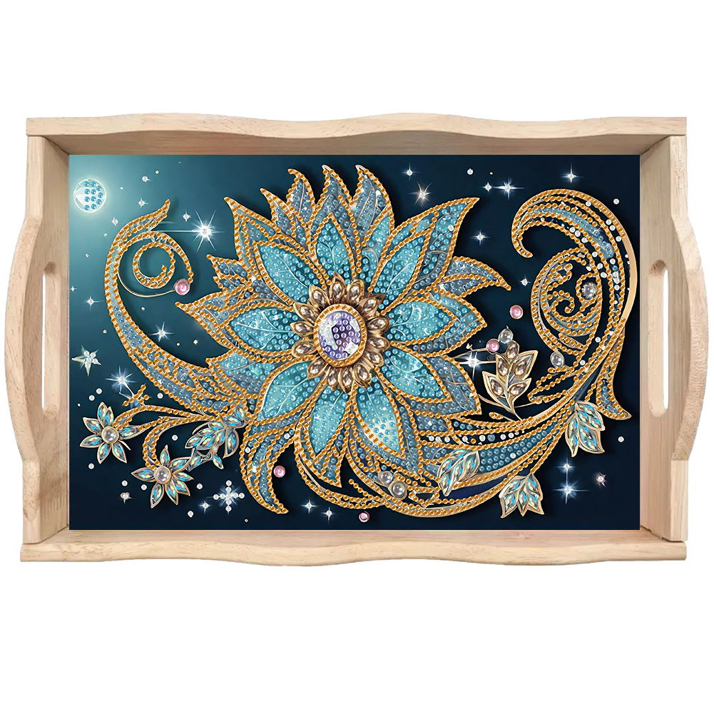 Wooden Beautiful Pattern 5D Di – обзор и цена Resin Art Wooden Tray