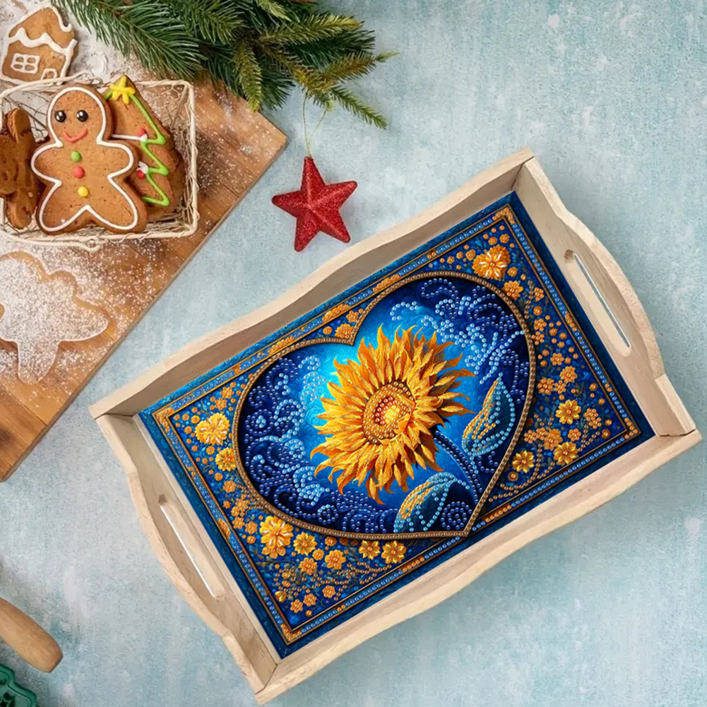 Wooden Beautiful Pattern 5D Di – обзор и цена Resin Art Wooden Tray