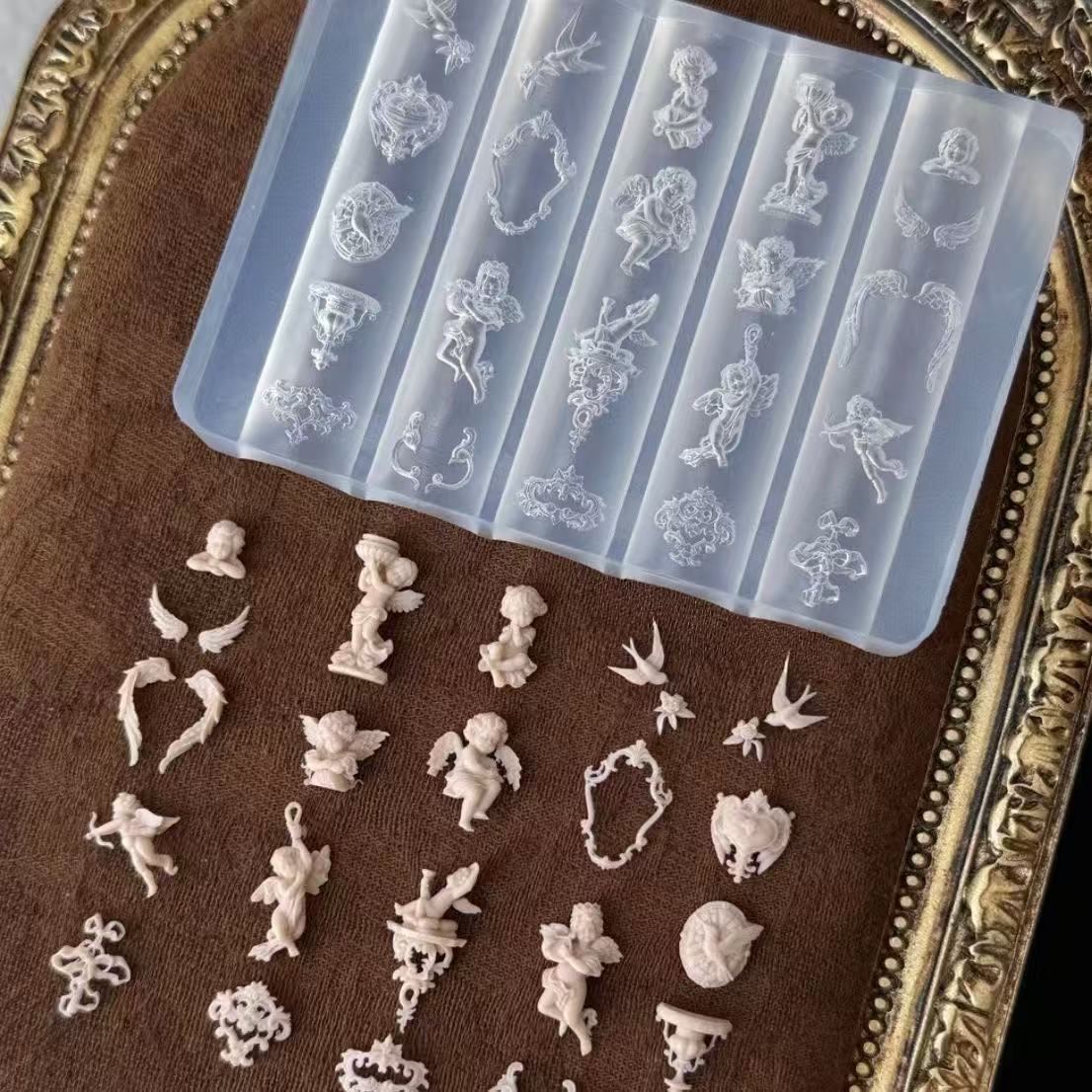High-Quality Silicone Nail Art – обзор и цена Resin Art Template