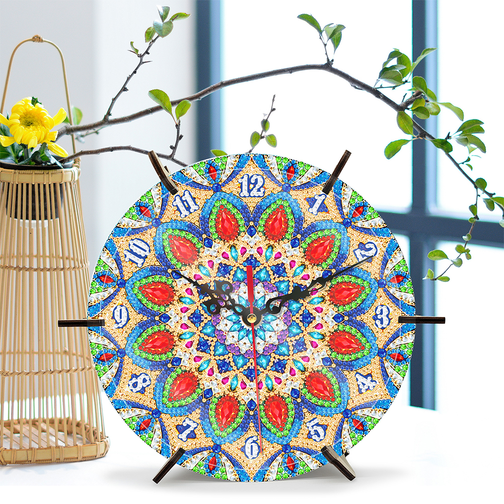 Mandala Special Shape 5D Diamo – обзор и цена Resin Art Clock