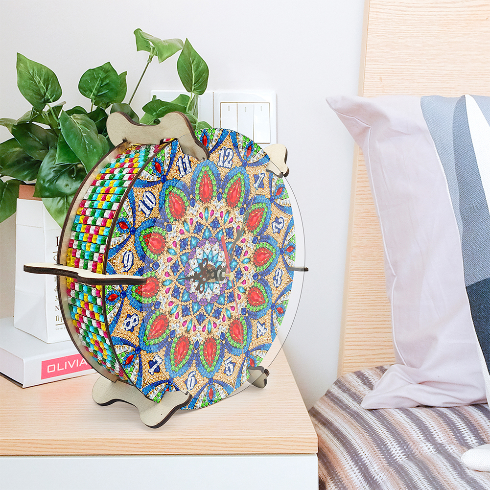 Mandala Special Shape 5D Diamo – обзор и цена Resin Art Clock