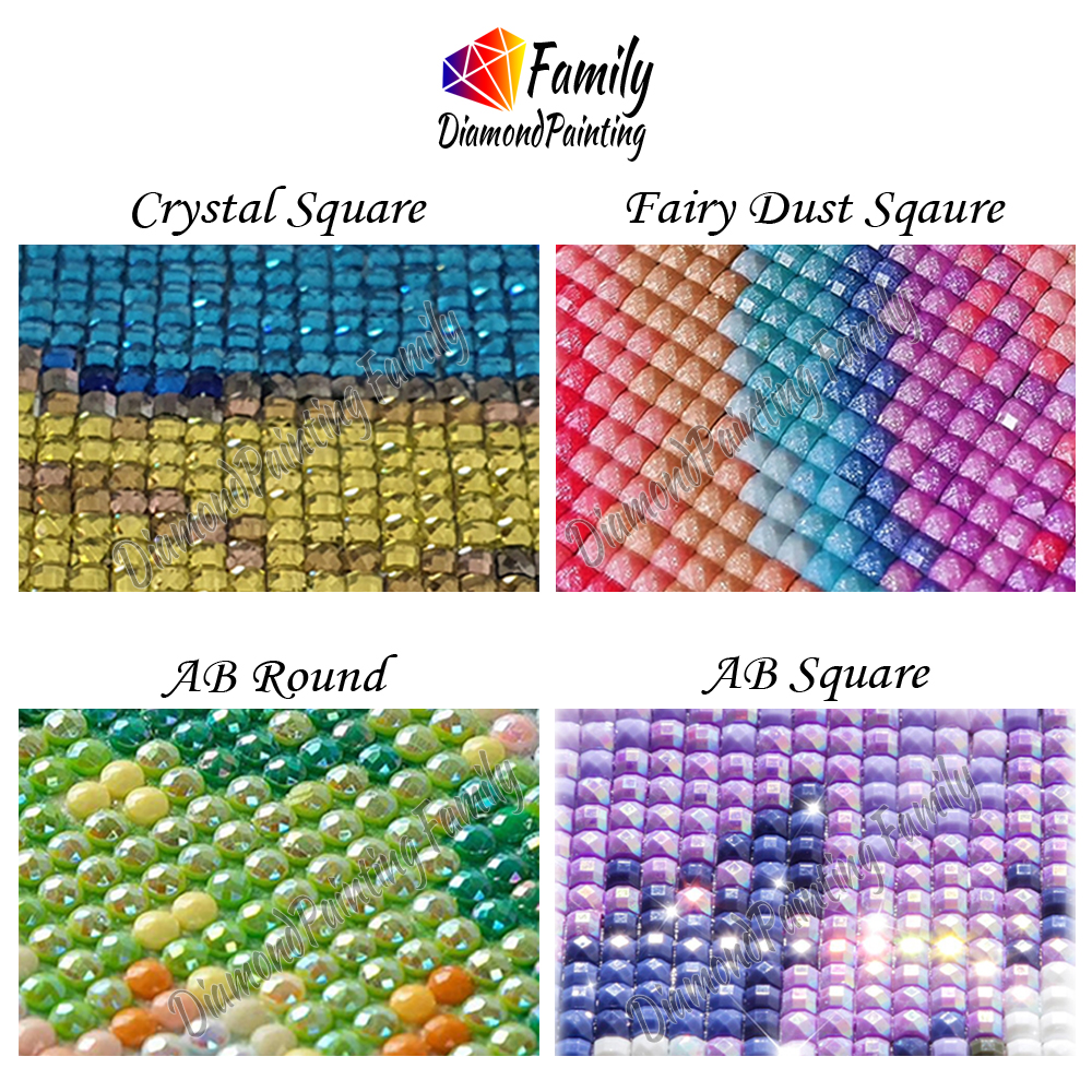 Diamond Painting Family Colorf – обзор и цена Resin Art Kits
