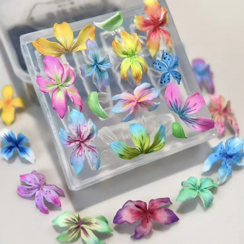 **1PC 3D Flowers Nail Mold DIY – обзор и цена Resin Art Template