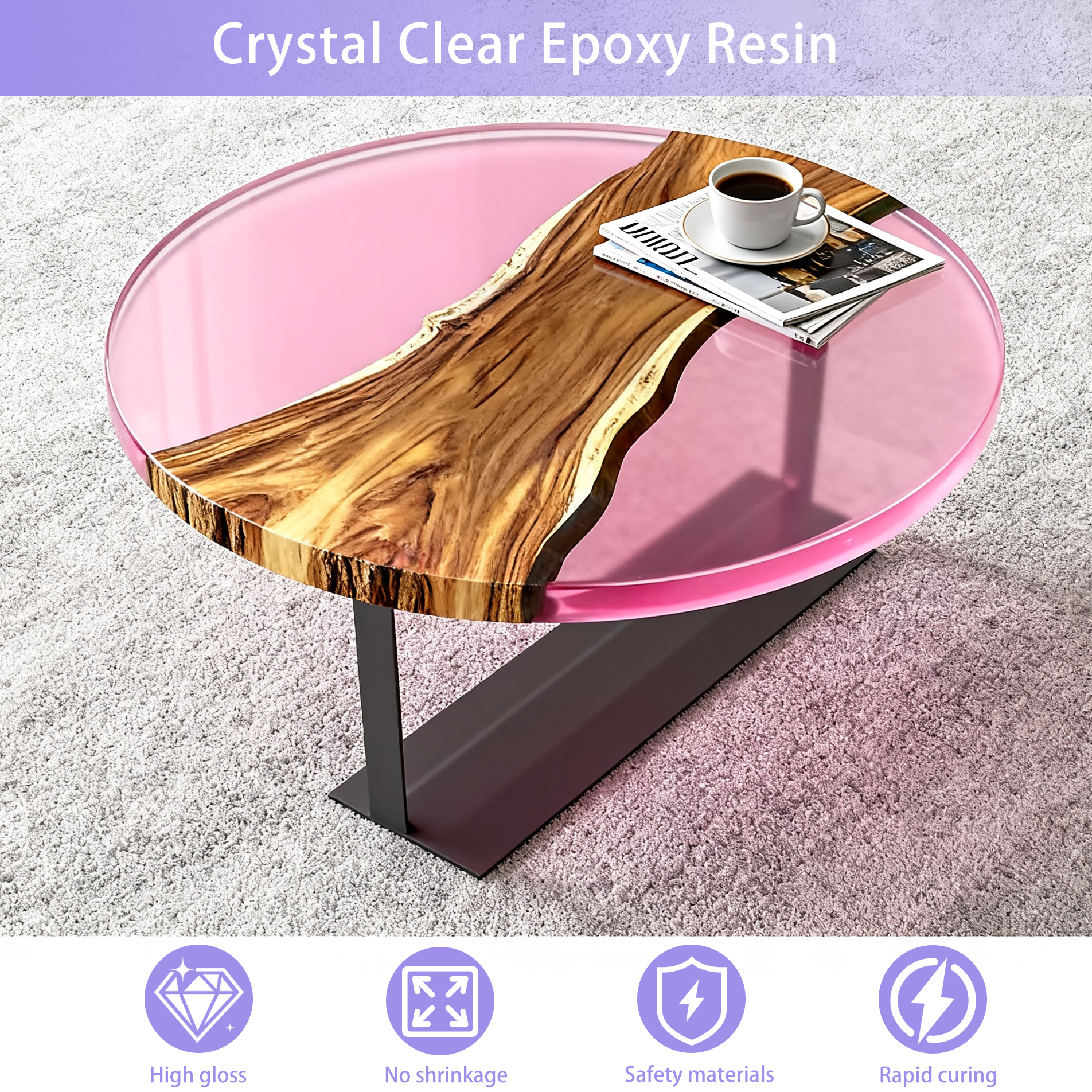 200g UV Resin Crystal Clear Ha – обзор и цена Resin Art Epoxy