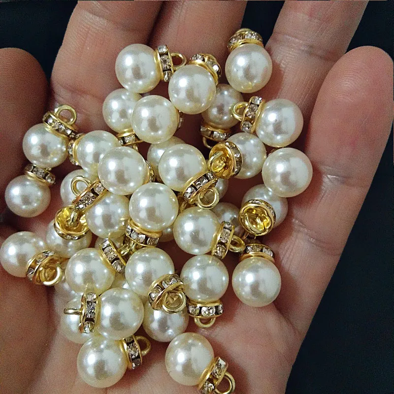 30Pcs Round Pearl Diamond Pend – обзор и цена Resin Art For Wedding Gift