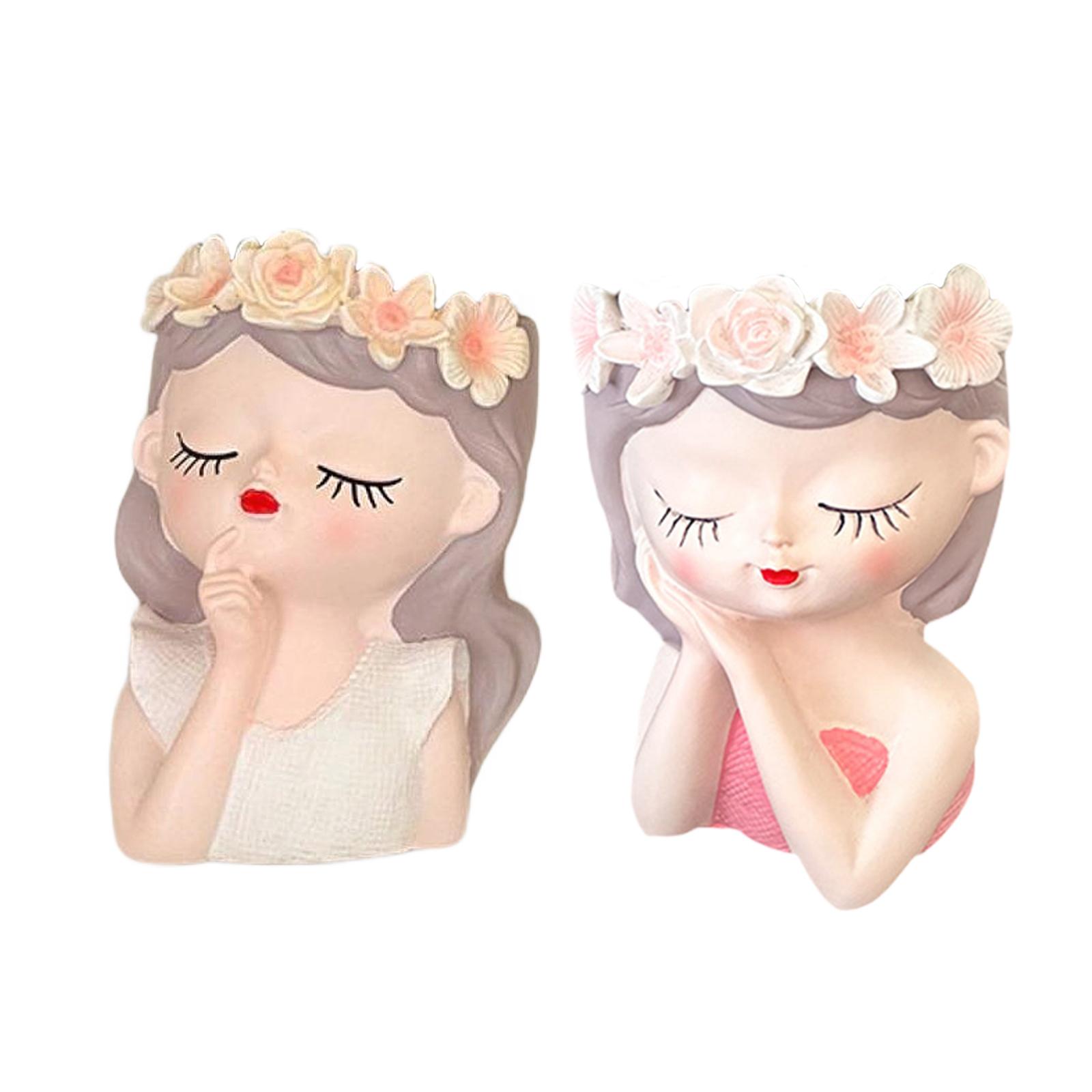 Fairy Head Flower Pot Photo Pr – обзор и цена Resin Art For Wedding Gift