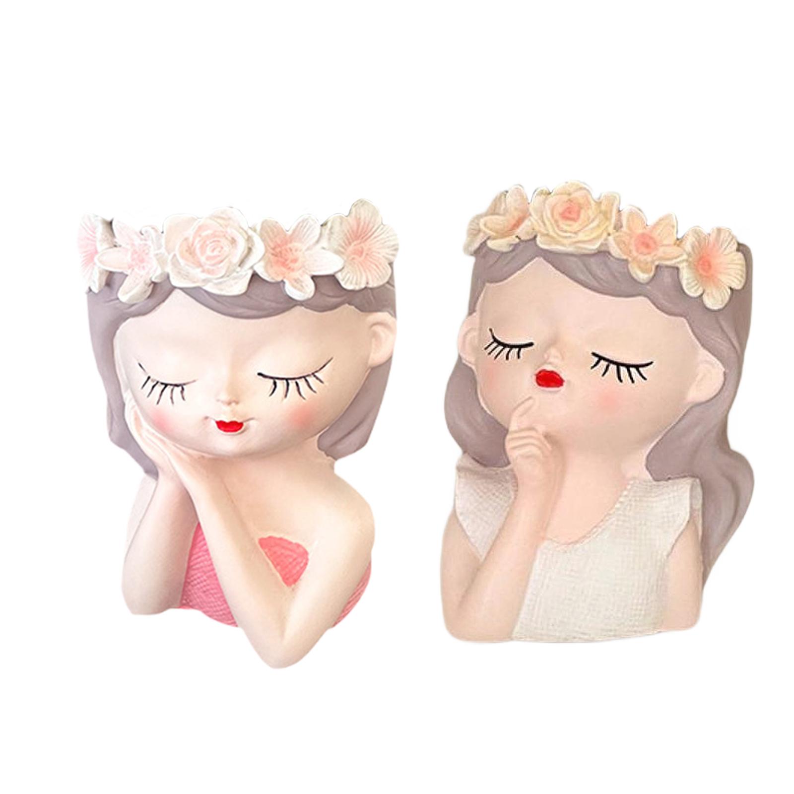 Fairy Head Flower Pot Photo Pr – обзор и цена Resin Art For Wedding Gift