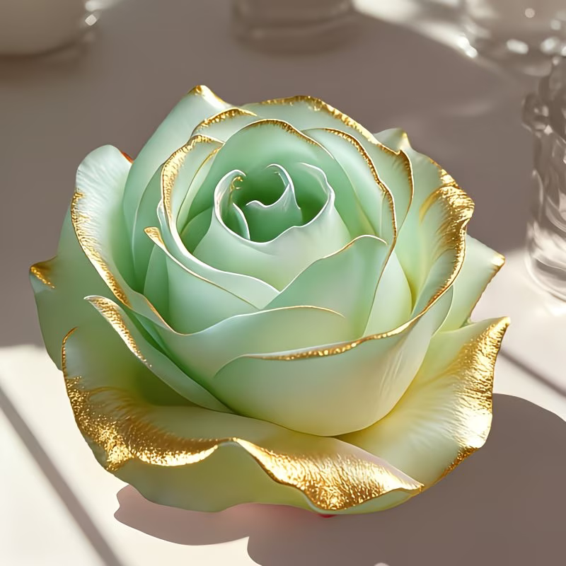 3D Elegant Rose Silicone Mold  – обзор и цена Resin Art Rose Petals