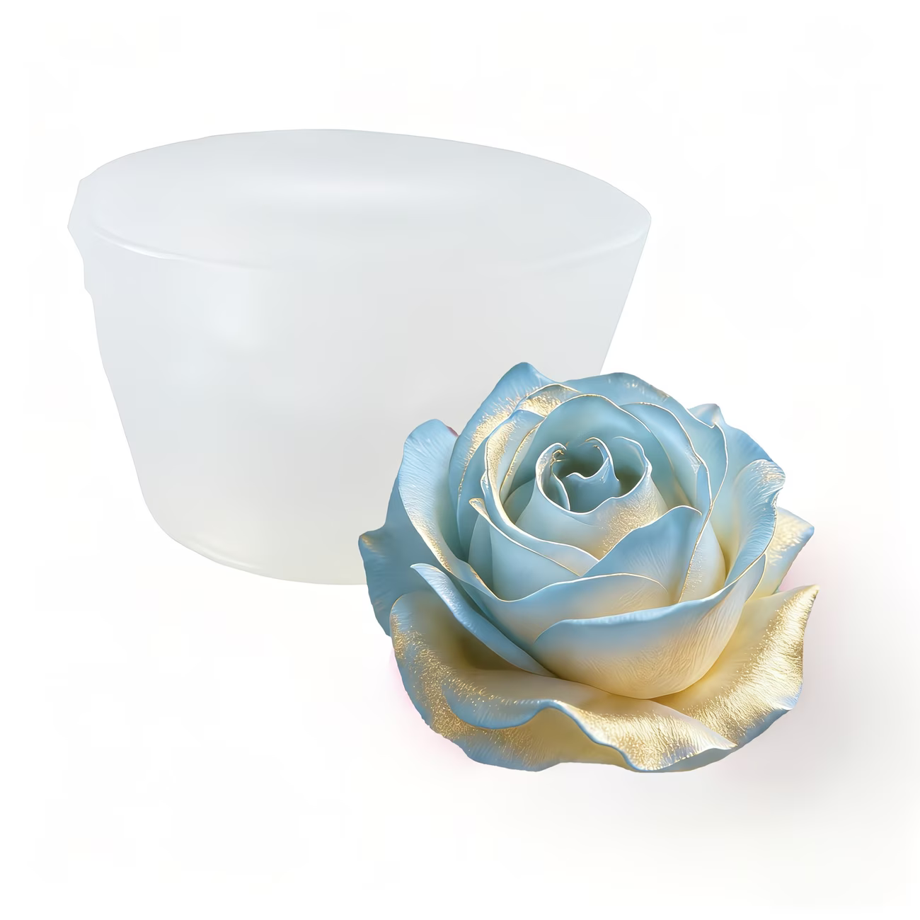 3D Elegant Rose Silicone Mold  – обзор и цена Resin Art Rose Petals