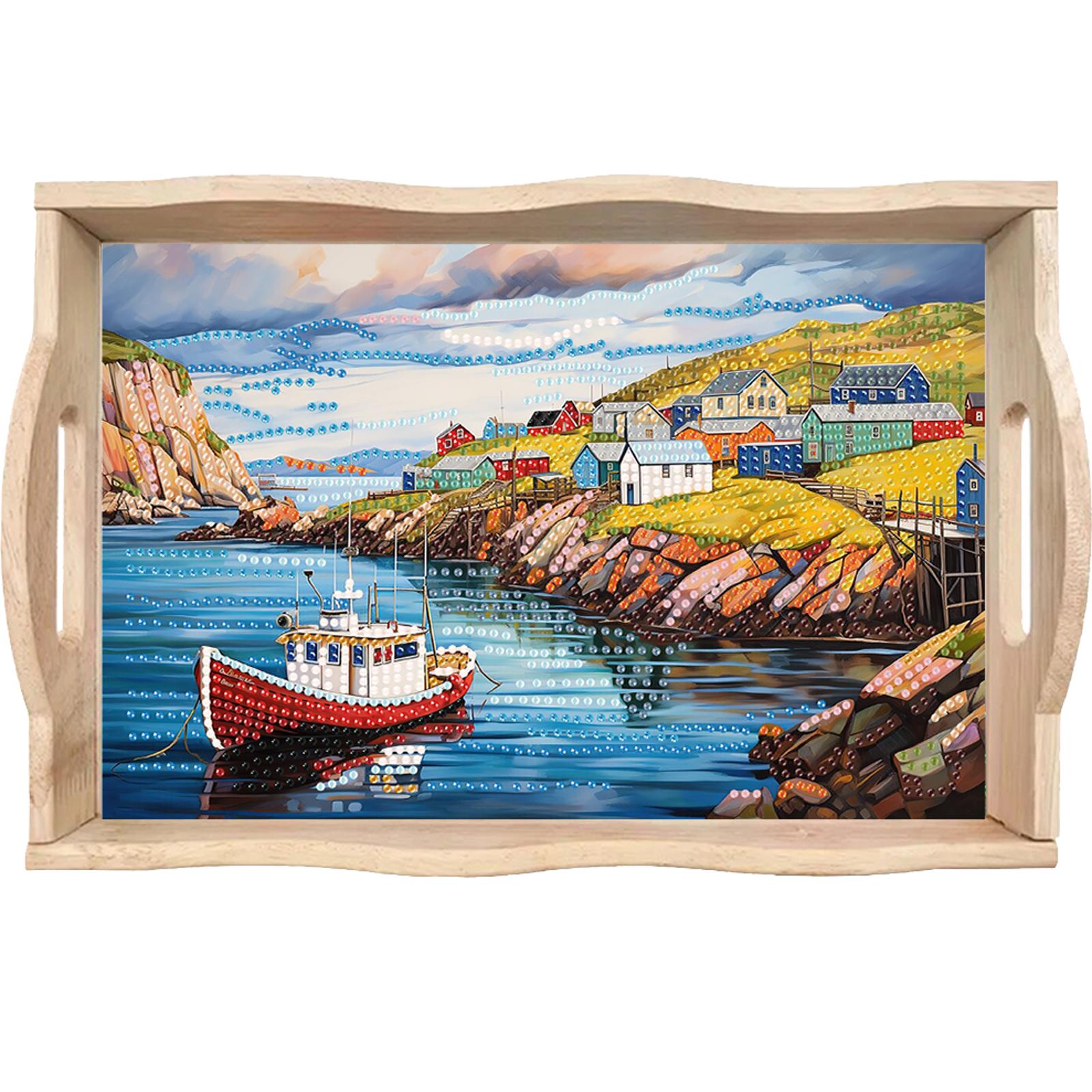 Diamond Painting Wooden Tray S – обзор и цена Resin Art Wooden Tray