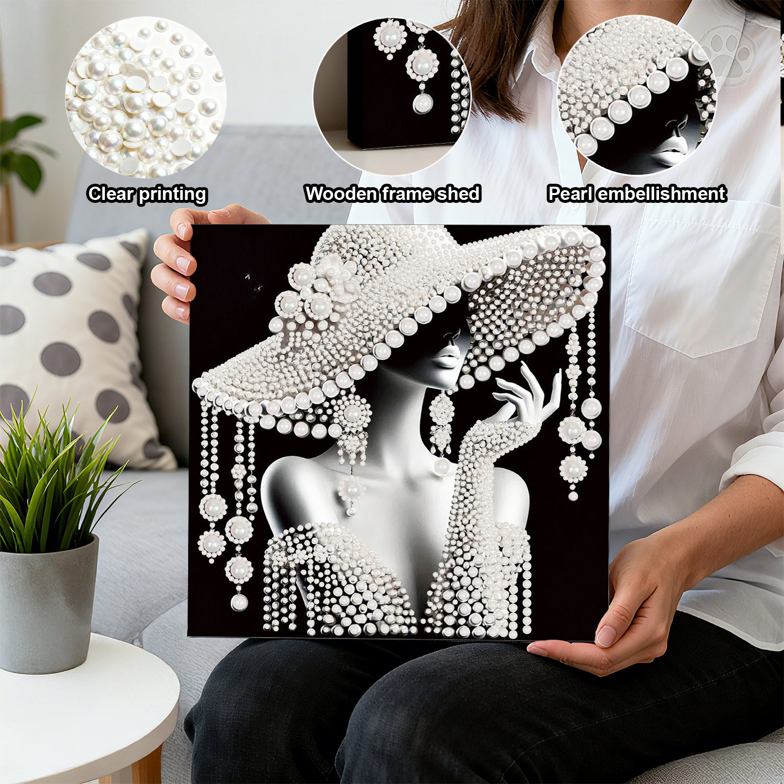 DIY Ladies Pearl Painting Art  – обзор и цена Resin Art Kits For Adults