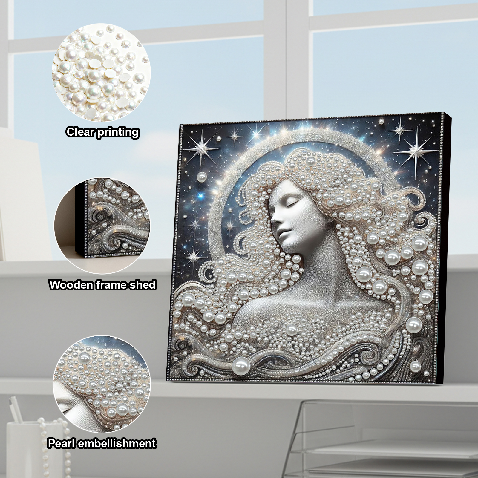DIY Ladies Pearl Painting Art  – обзор и цена Resin Art Kits For Adults