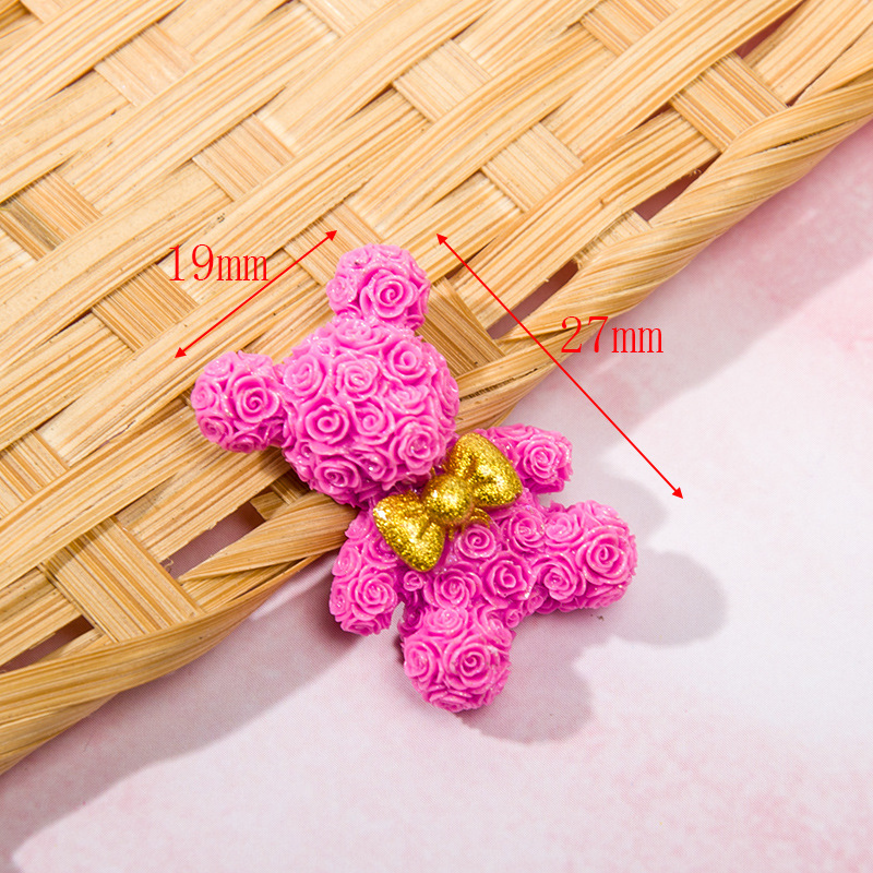 10pcs Rose Blossom Bear Resin  – обзор и цена Resin Art Rose Petals