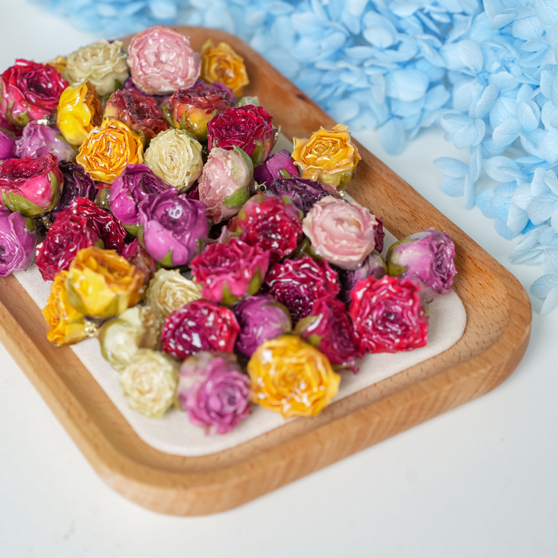 5pcs Drip Glue Roses Dried Flo – обзор и цена Resin Art Ring