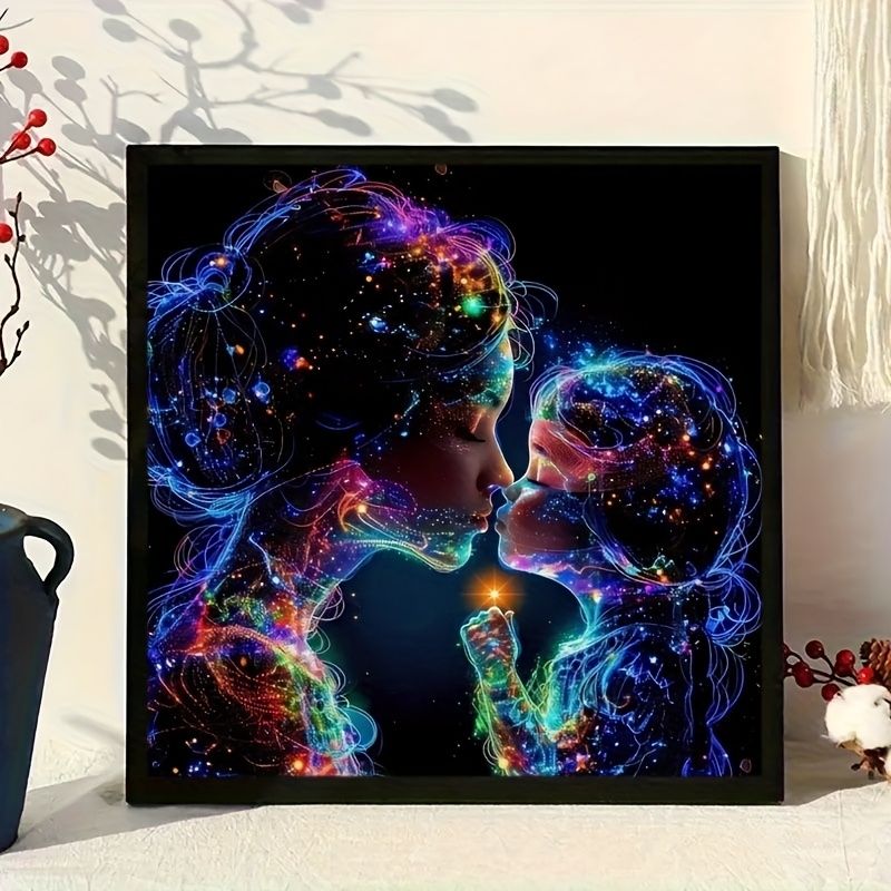 Diamond painting set, parent-c – обзор и цена Resin Art Kits