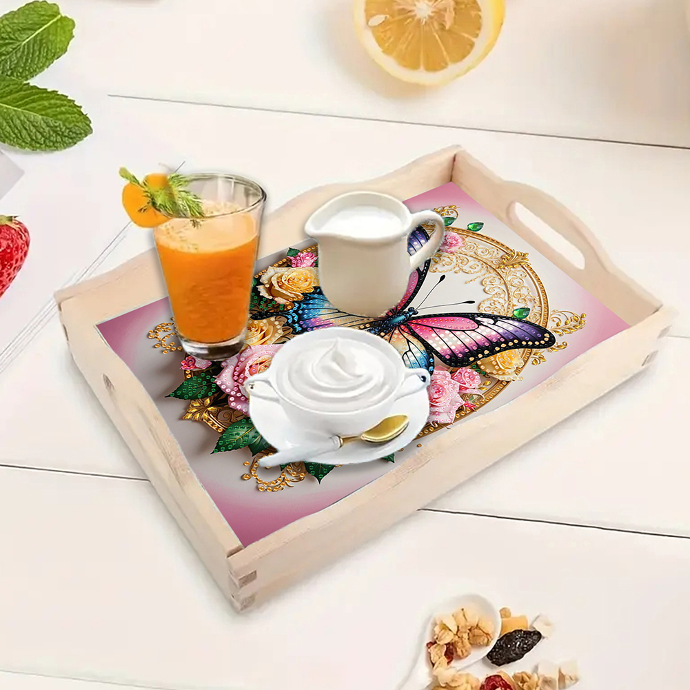 Diamond Painting Wooden Tray w – обзор и цена Resin Art Wooden Tray