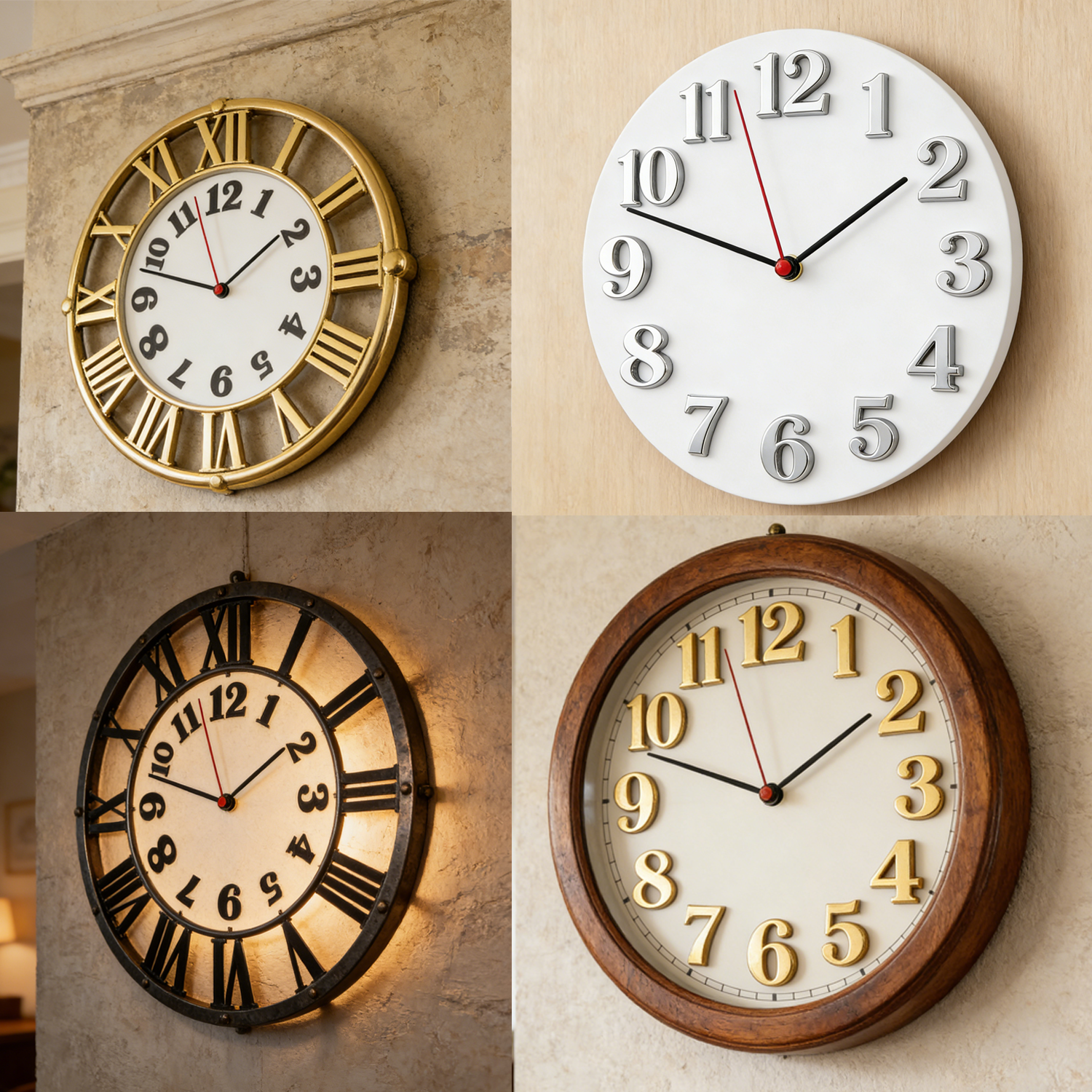Clock Numerals Arabic Roman Nu – обзор и цена Resin Art Clock