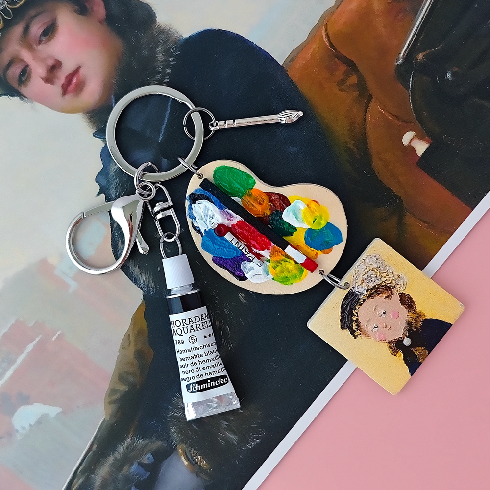 Girl with a Pearl Earring Van  – обзор и цена Resin Art Ring