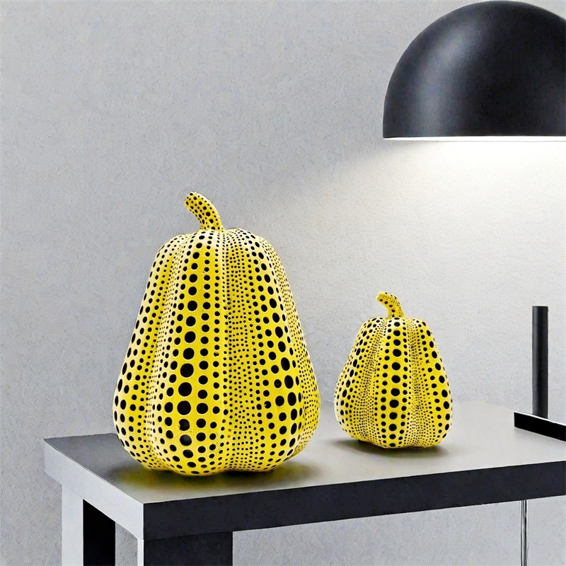Yellow Pumpkin Resin Pigeon Ow – обзор и цена Resin Art For Wedding Gift