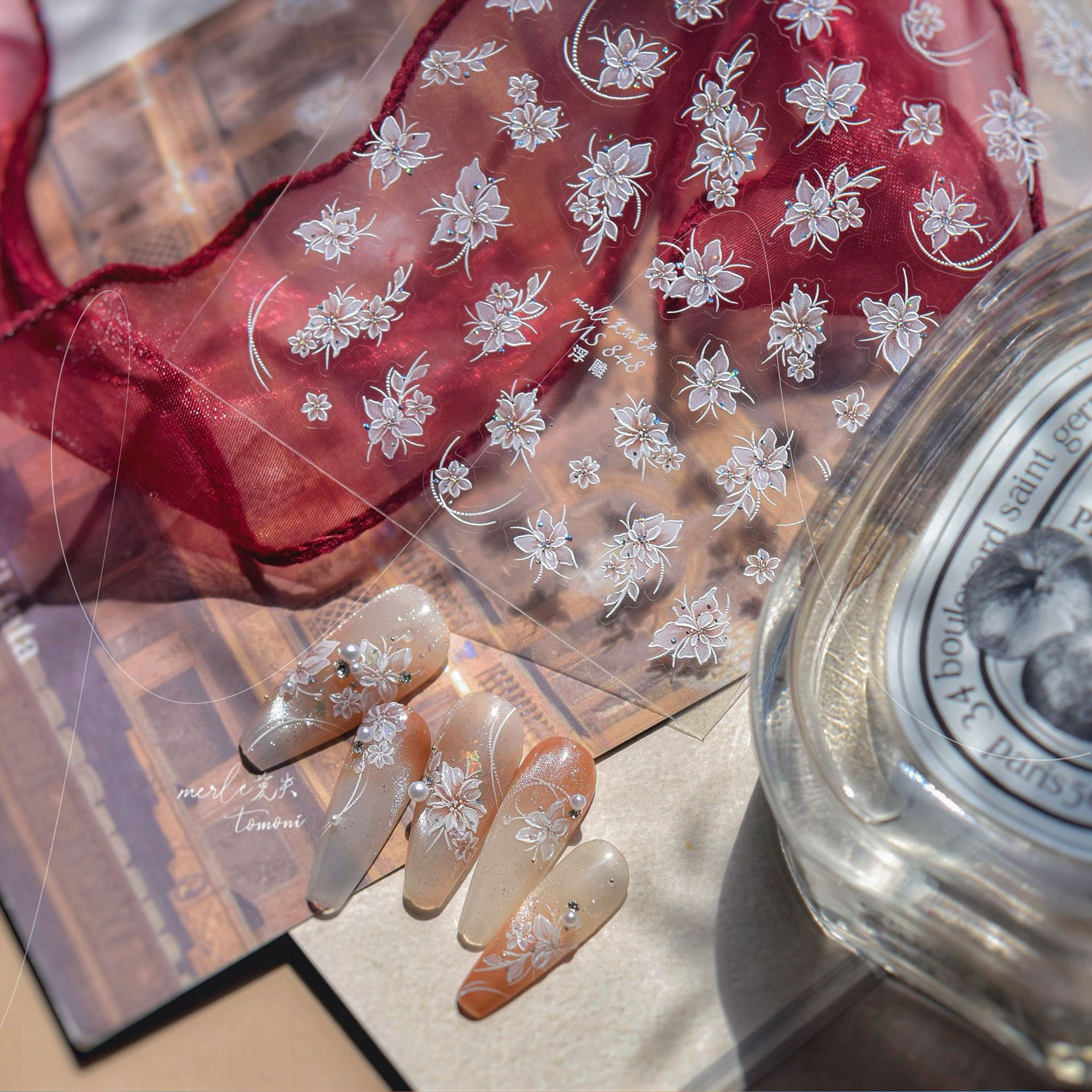 Vintage Flowers Relief 3D Ster – обзор и цена Resin Art Rose Petals