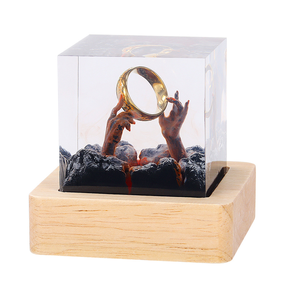 Demon Realm Organism Resin Tab – обзор и цена Resin Art Ring