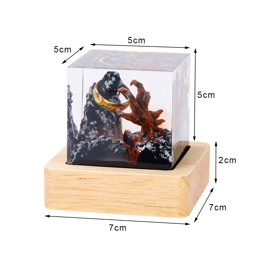 Demon Realm Organism Resin Tab – обзор и цена Resin Art Ring