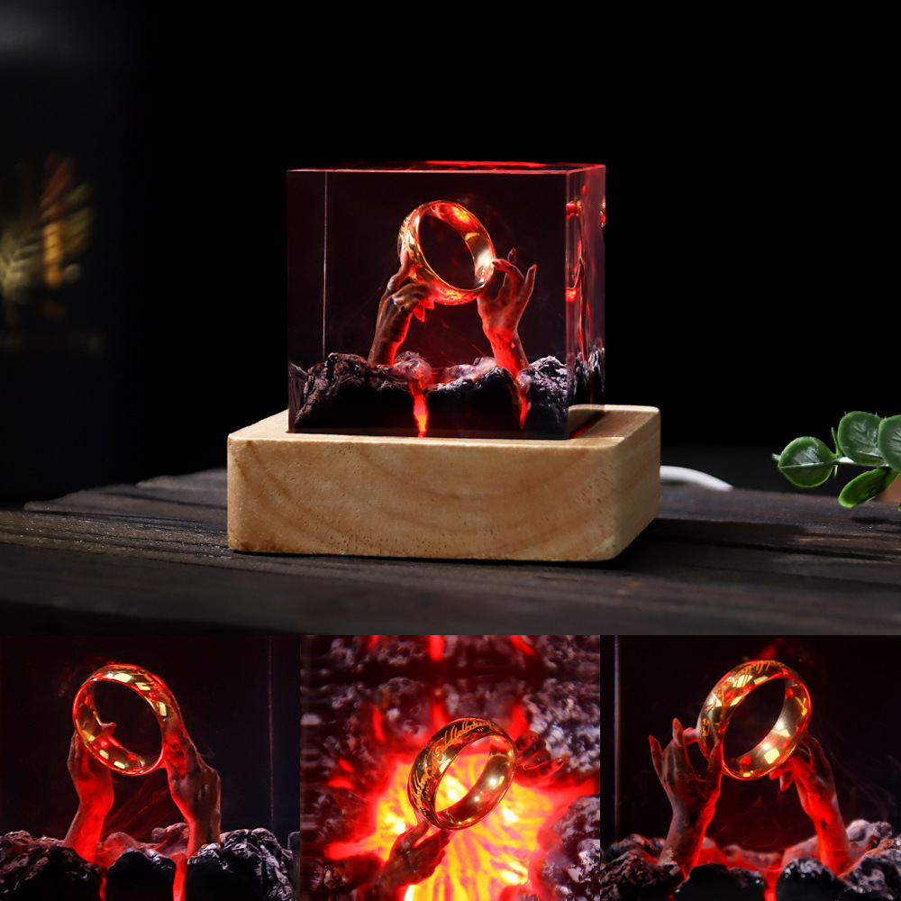 Demon Realm Organism Resin Tab – обзор и цена Resin Art Ring