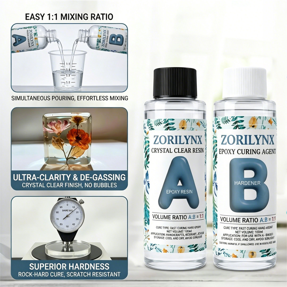 200ml Crystal Clear Epoxy Resi – обзор и цена Resin Art Easy