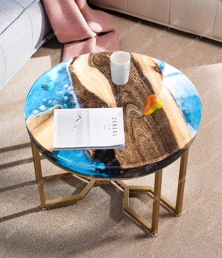 Creative art dining table epox – обзор и цена Resin Art Dining Table