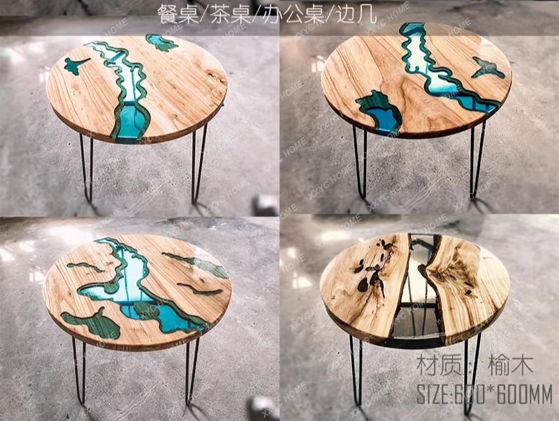 Creative art dining table epox – обзор и цена Resin Art Dining Table