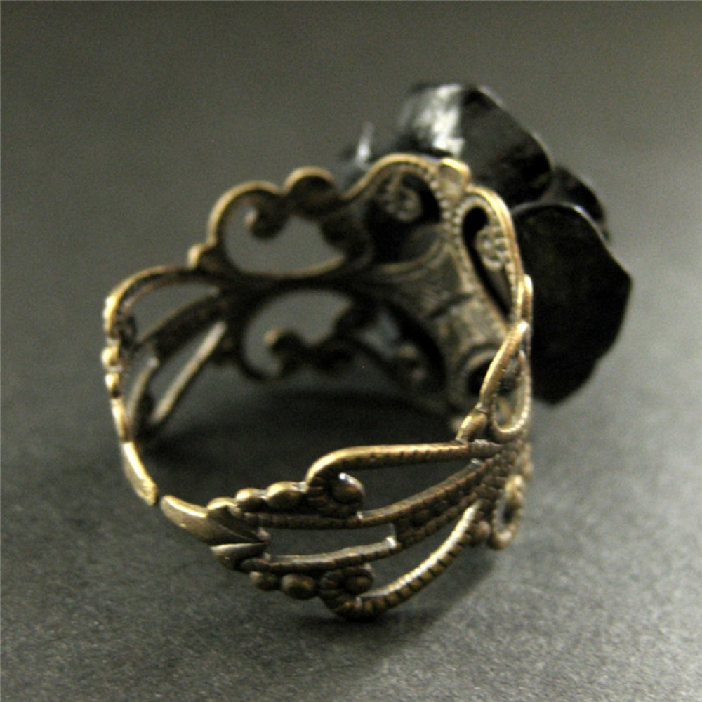 Temperament Retro Black Resin  – обзор и цена Resin Art Ring