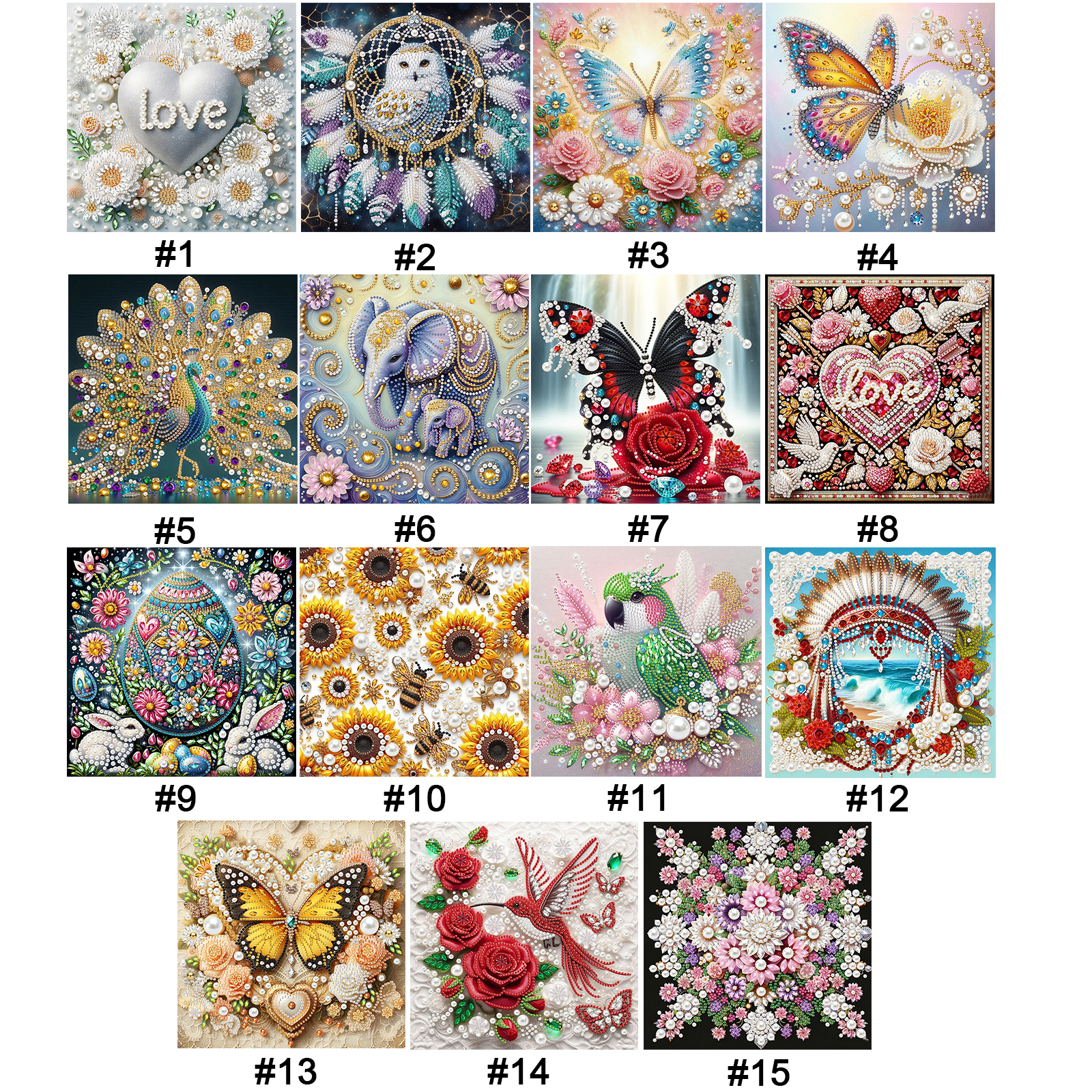 Pearl Gem Diamond Art Painting – обзор и цена Resin Art Kits For Adults