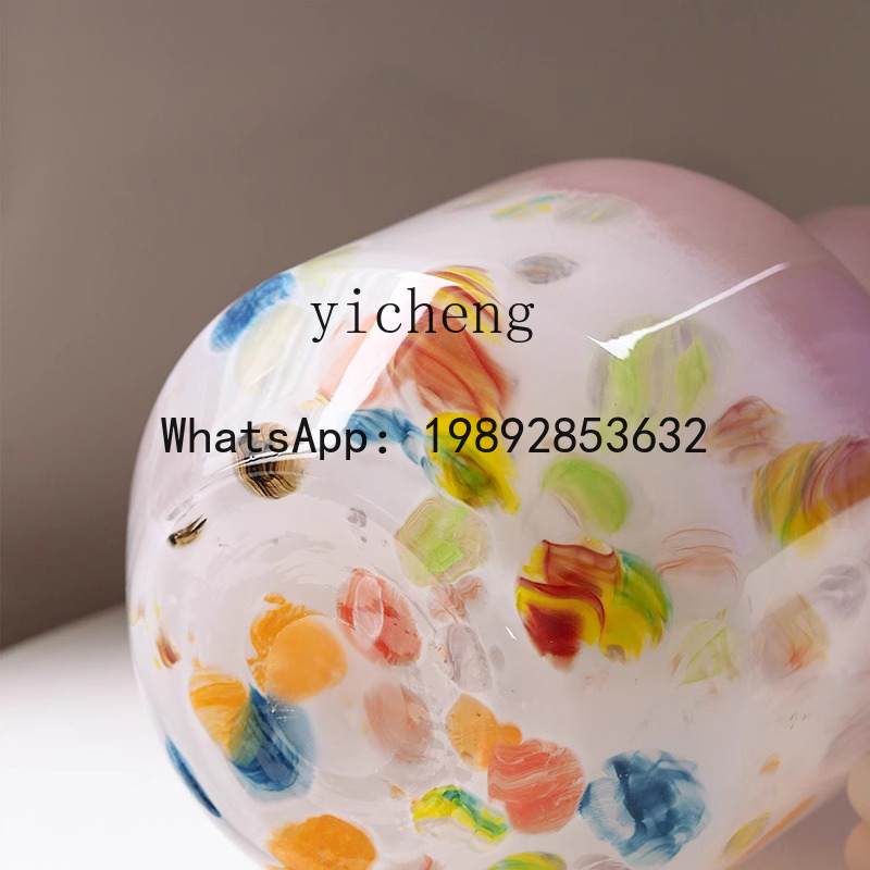 FY vase glass ornament living  – обзор и цена Resin Art Dining Table