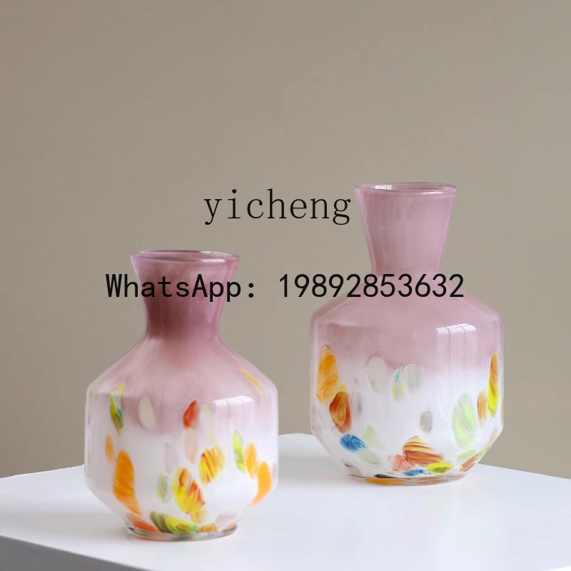FY vase glass ornament living  – обзор и цена Resin Art Dining Table