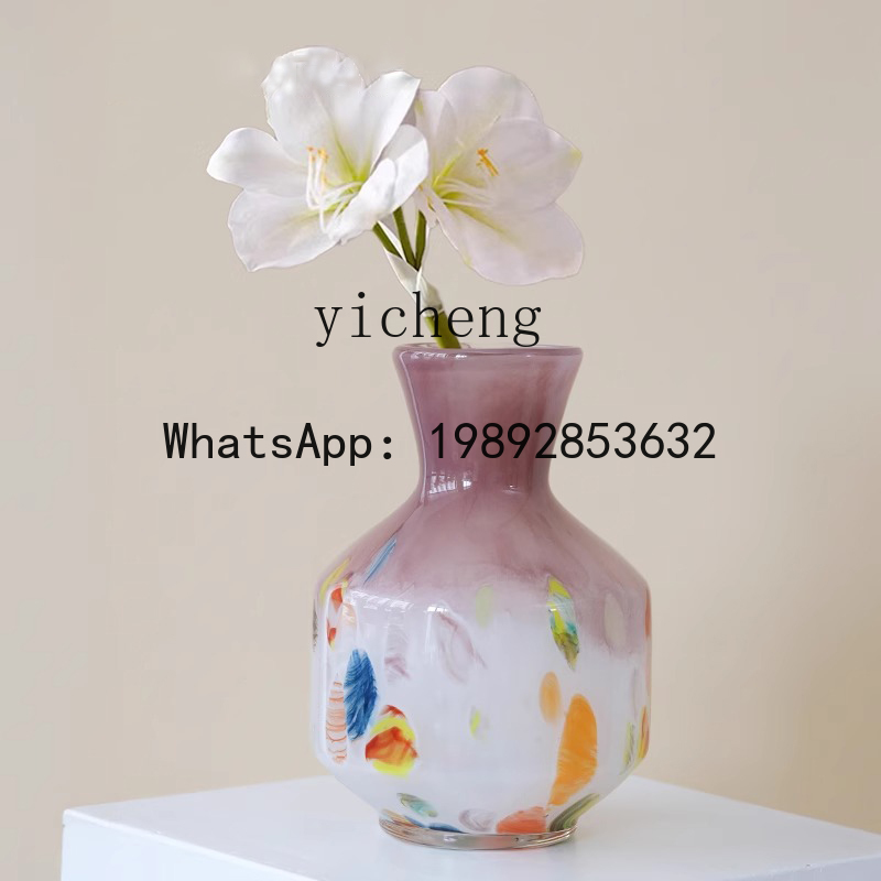 FY vase glass ornament living  – обзор и цена Resin Art Dining Table