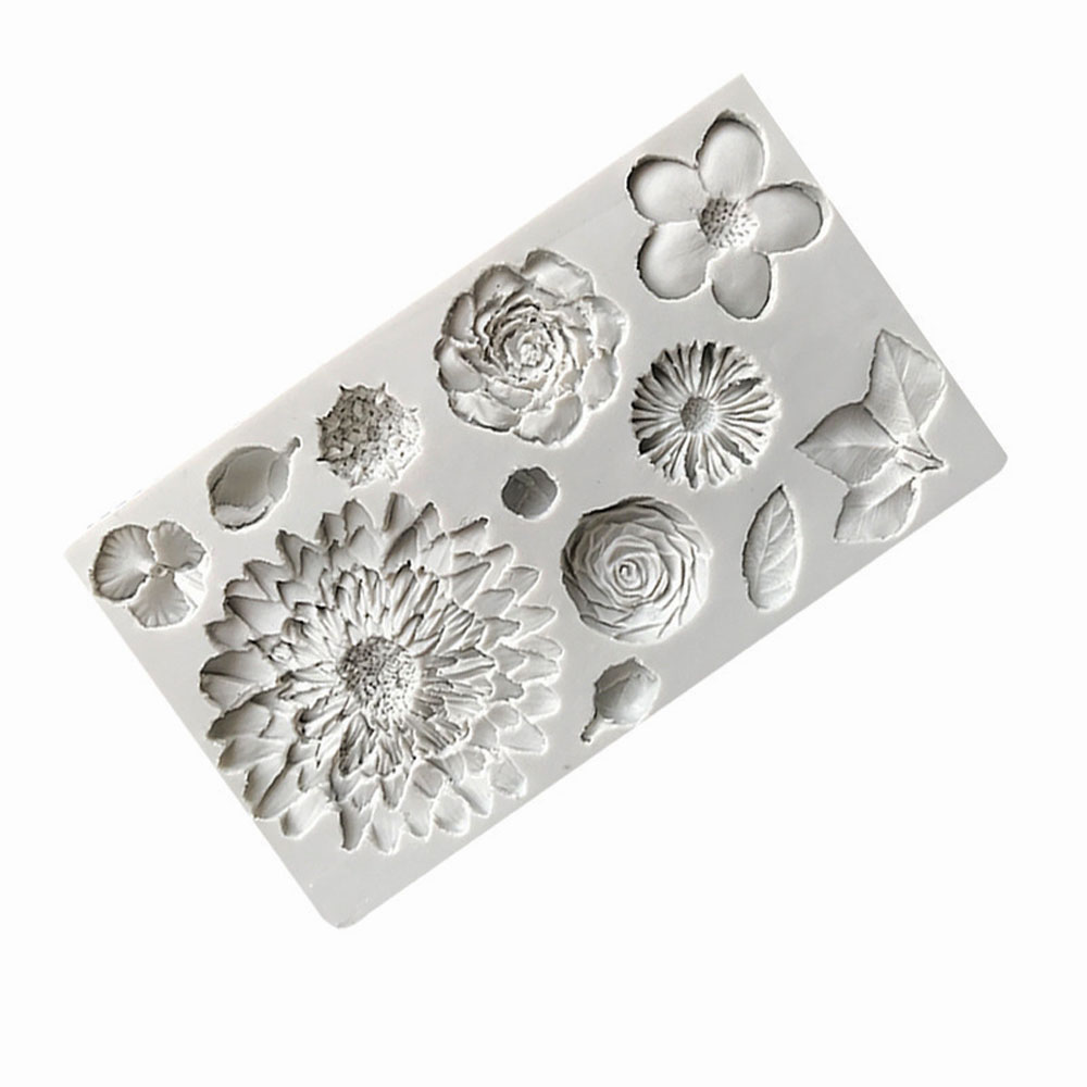 Sunflower Petals & Leaves Sili – обзор и цена Resin Art Rose Petals