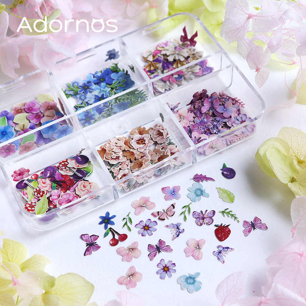 180pcs/box Wood Pulp Flowers C – обзор и цена Resin Art And Wood