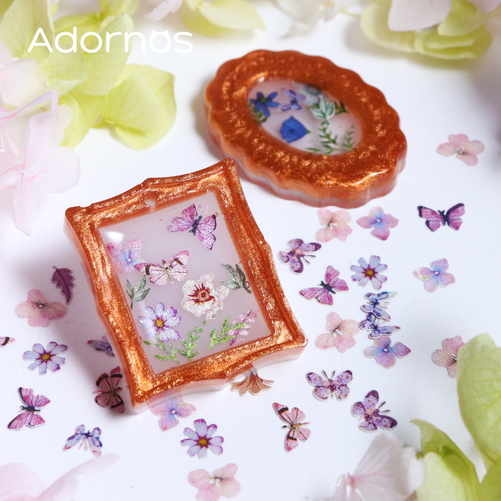 180pcs/box Wood Pulp Flowers C – обзор и цена Resin Art And Wood