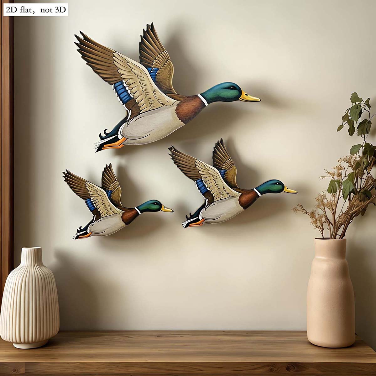 3Pcs Wild Duck Wall Arts Uniqu – обзор и цена Resin Art And Wood