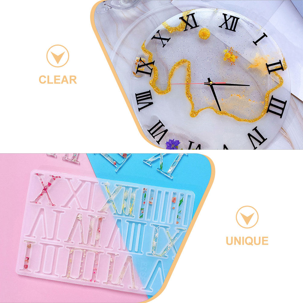 1Set Round Resin Silicone Cloc – обзор и цена Resin Art Clock