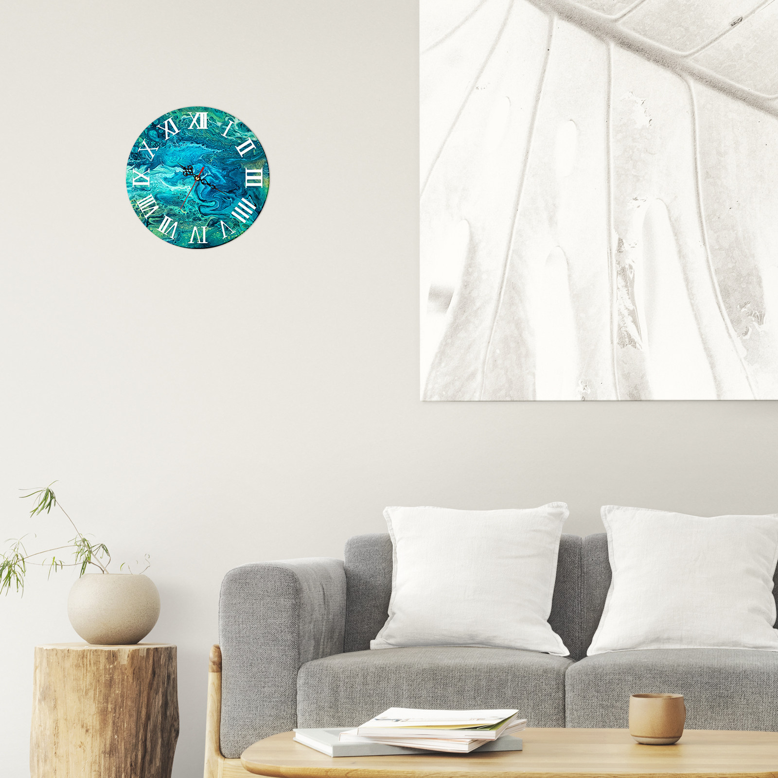 1Set Round Resin Silicone Cloc – обзор и цена Resin Art Clock