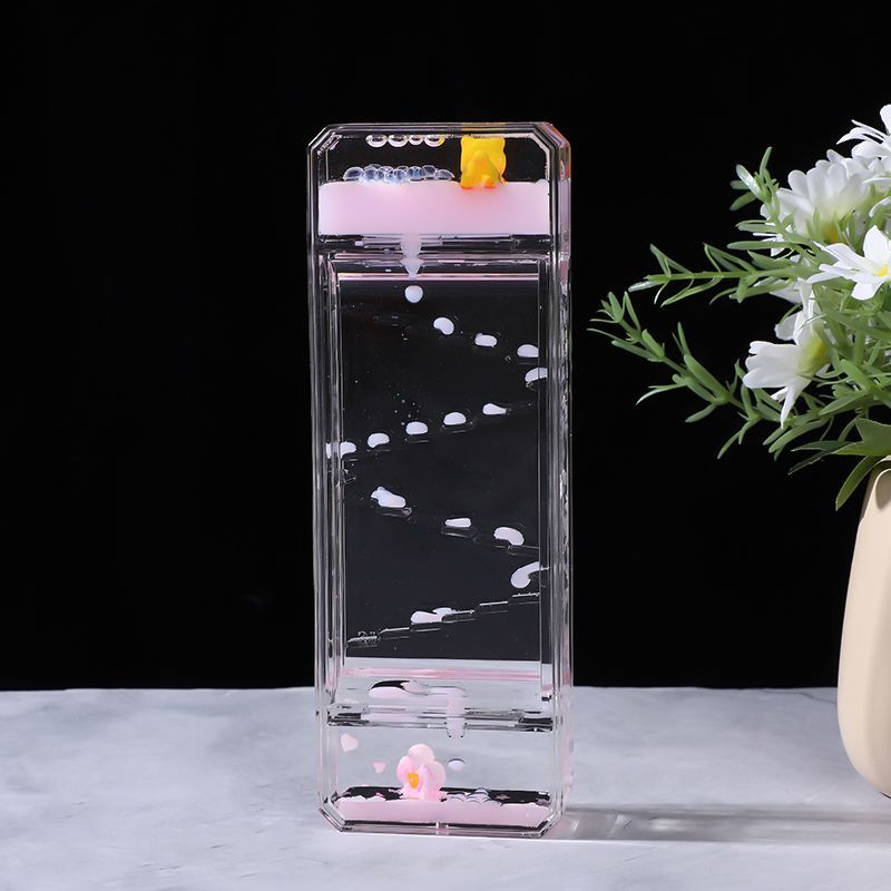 Creative cute slide oil leak d – обзор и цена Resin Art Clock