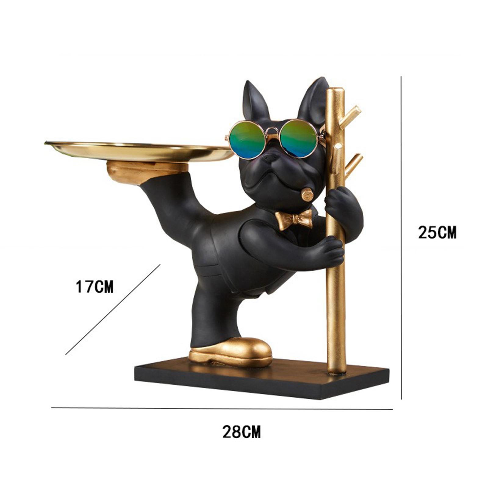 Bulldog Statue Desk Storage Tr – обзор и цена Resin Art Dining Table
