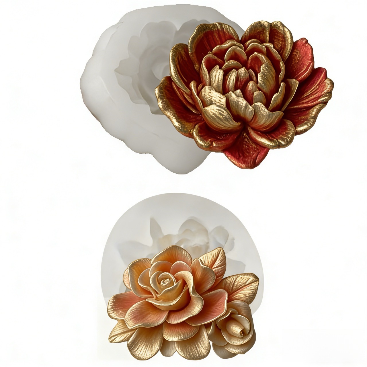 2-Piece 3D Heart-Shaped Garden – обзор и цена Resin Art For Wedding Gift