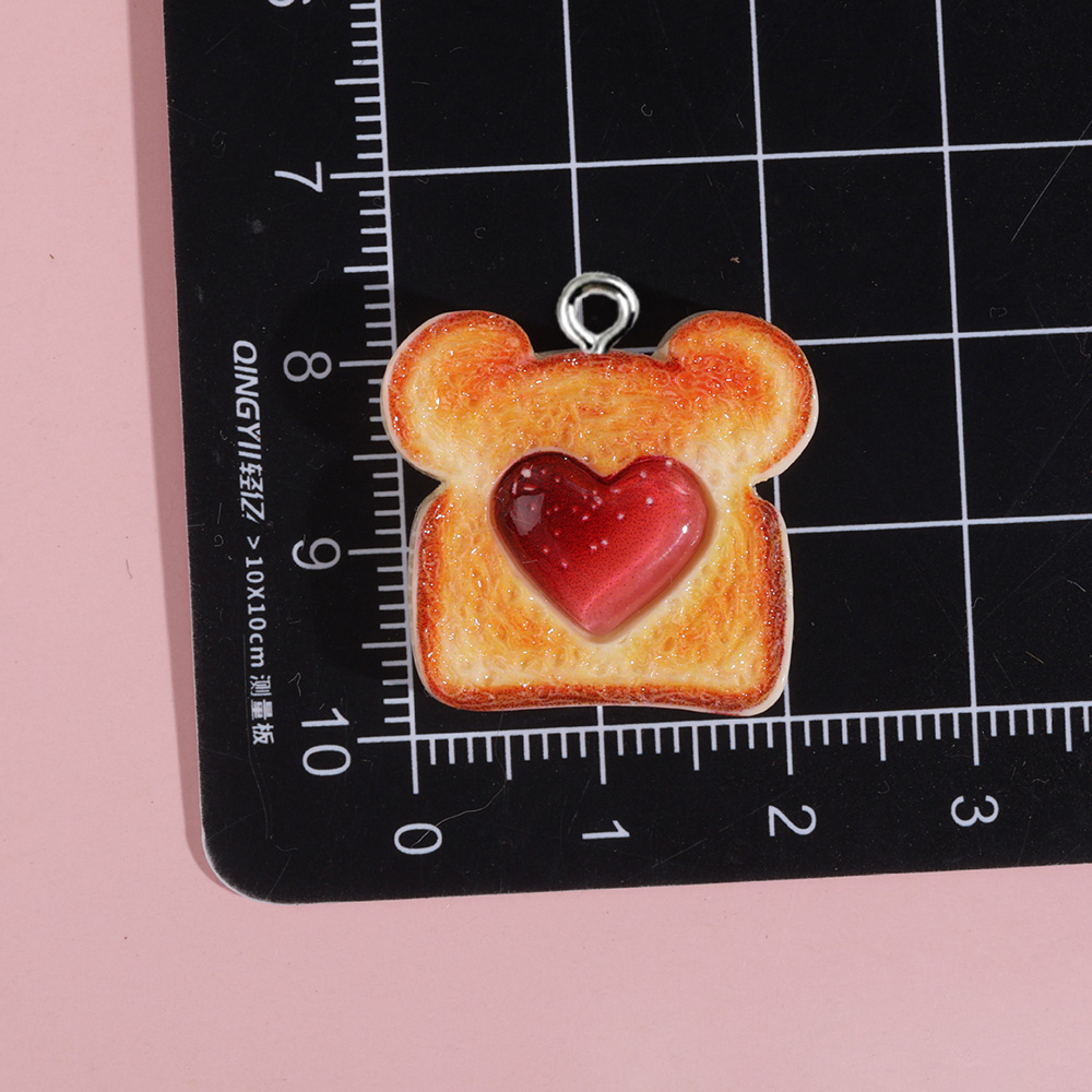 10pcs Heart Bear Cat Animal Sh – обзор и цена Resin Art Earrings