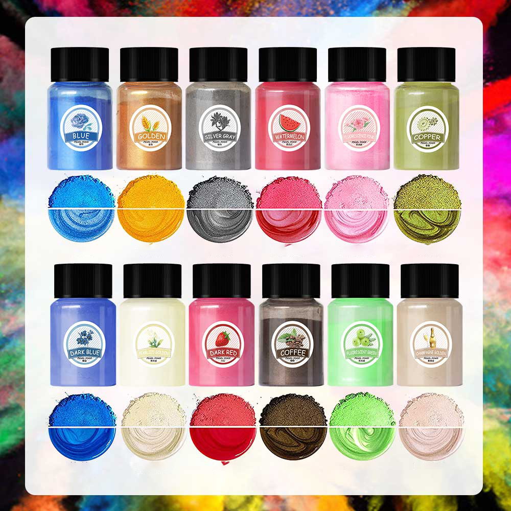 10ml Pearl Powder Epoxy Resin  – обзор и цена Resin Art Uv