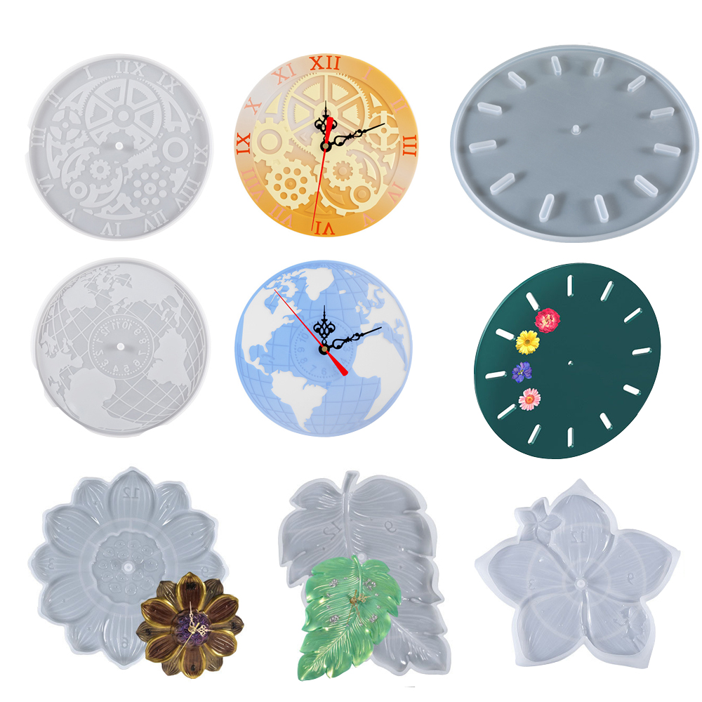 World Map Lotus Leaf Sakura Cl – обзор и цена Resin Art Clock