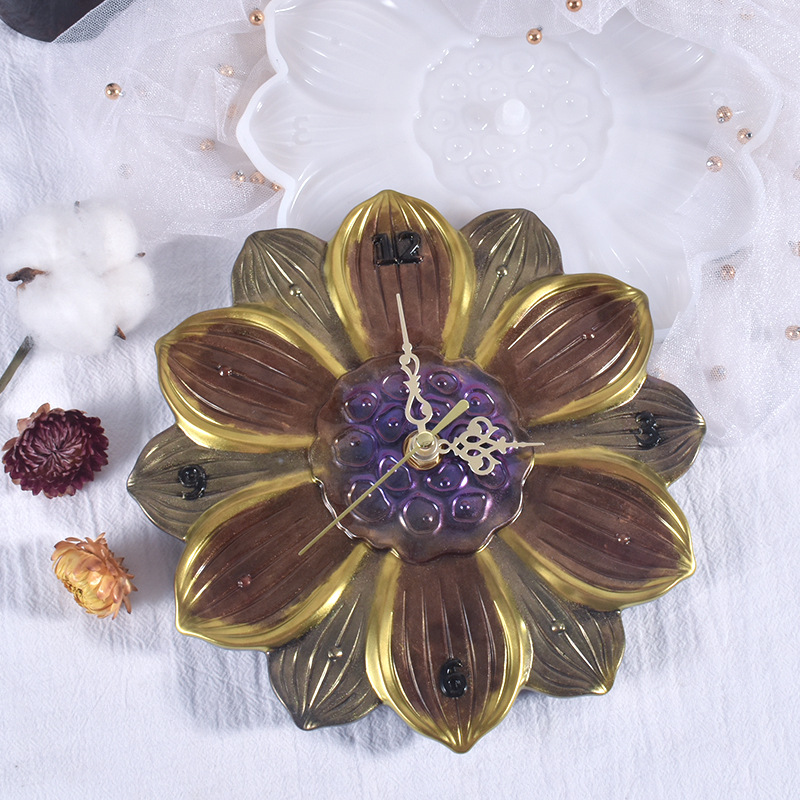 World Map Lotus Leaf Sakura Cl – обзор и цена Resin Art Clock