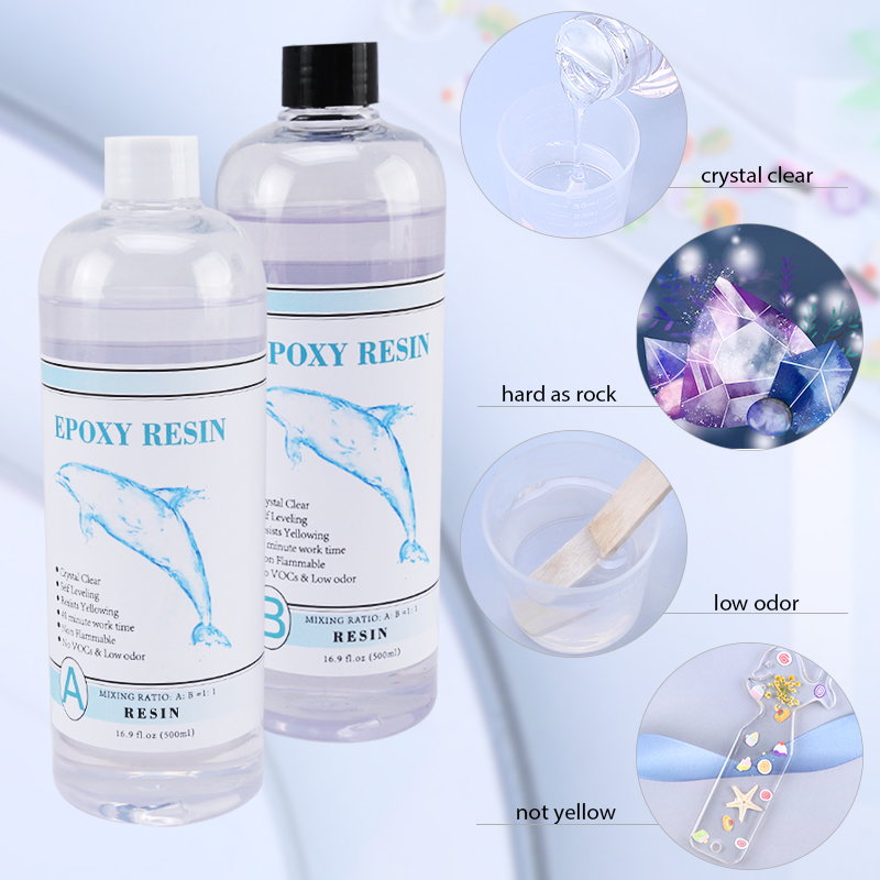 1:1 Clear Epoxy Resin Crystal  – обзор и цена Resin Art Uv