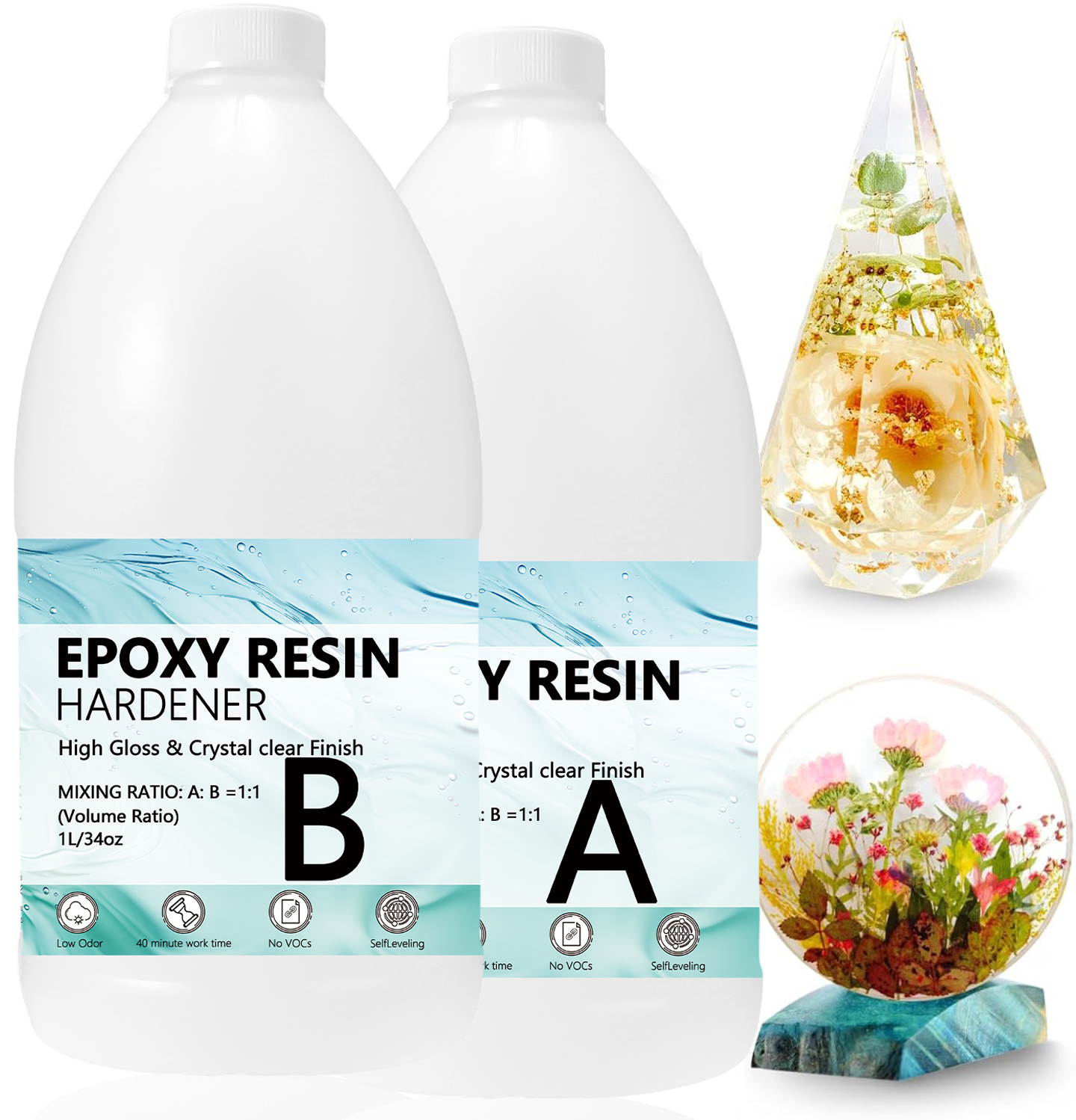 Epoxy Resin Kits Set, Art Kit  – обзор и цена Resin Art Kits For Adults